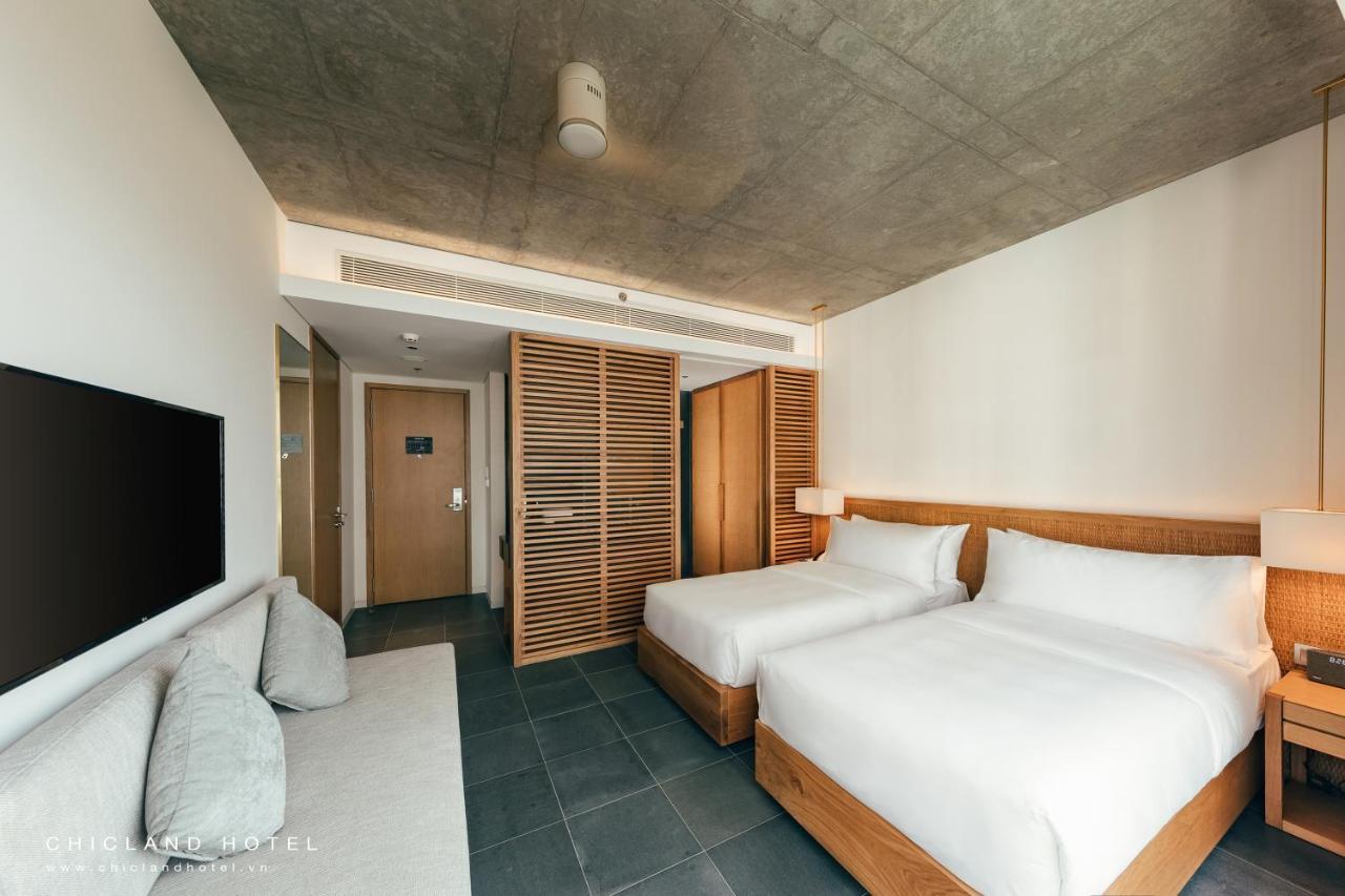 Chicland Boutique Danang Beach Hotel Exterior foto